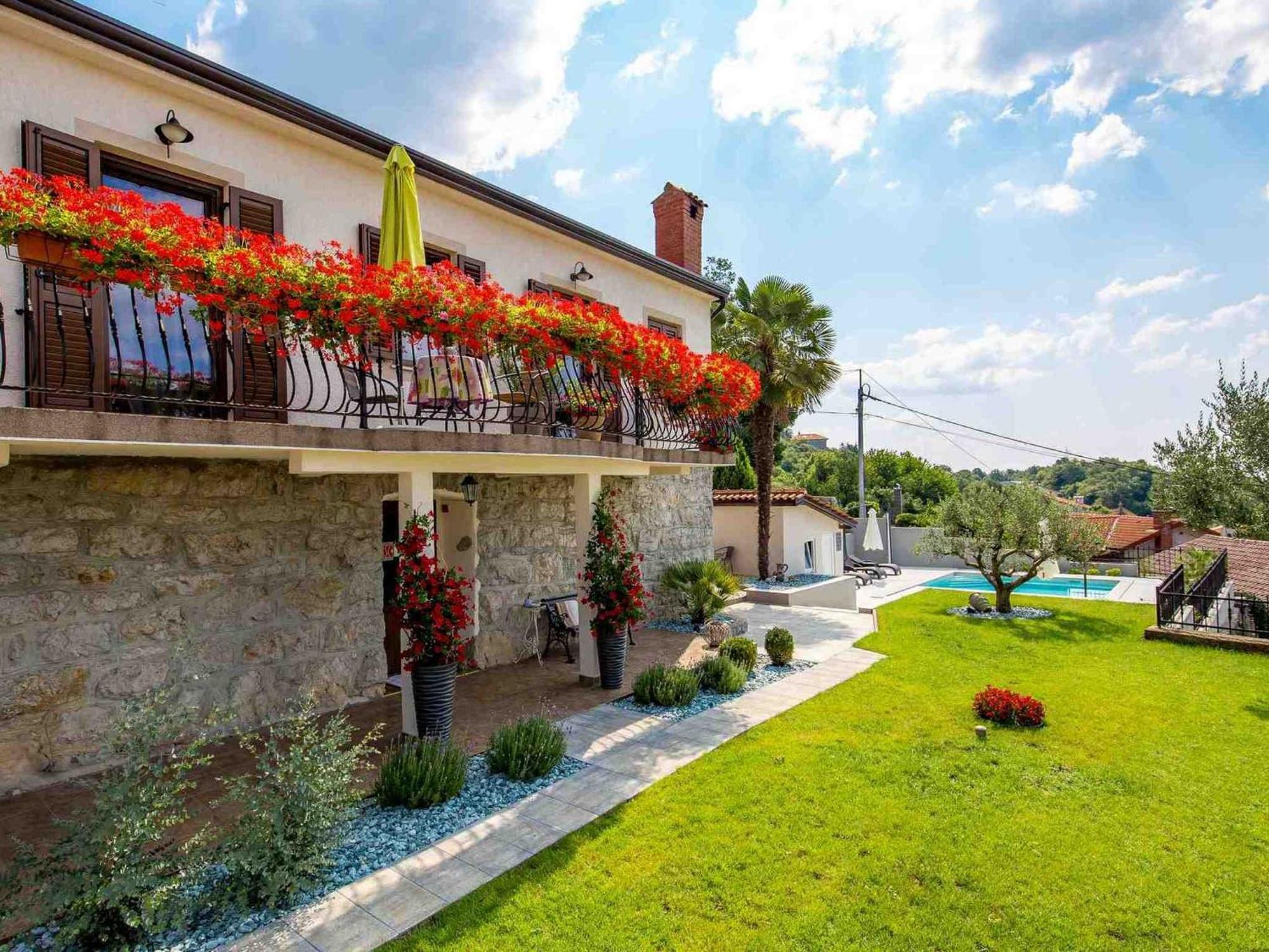 Srok Apartments With Pool Kastav Room photo